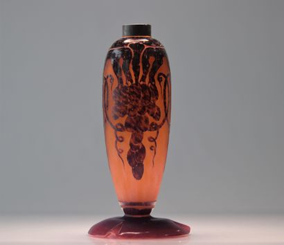 Le verre Français lampe à décor de raisins
Poids:...