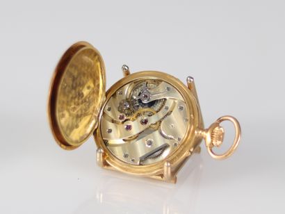 Montre à gousset en or jaune (18k) et (57gr)
Poids:...