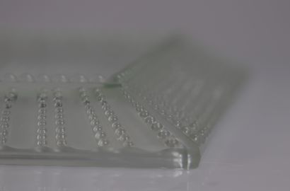 Coupe Art deco rectangulaire décor 