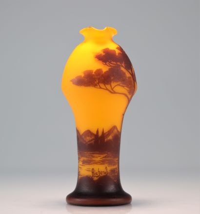 Richard vase à décor de paysage
Poids: 430...