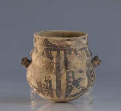 Culture Chancay pot forme de figure humaine...