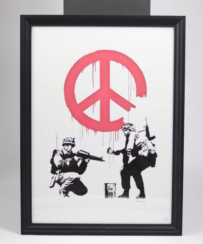 Lithograpie banksy numerotée 114/150
Poids:...