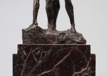 Ph. Wolfers Bronze à la cire perdue Art Déco...