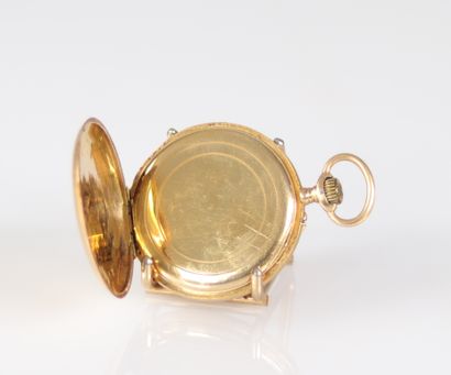 Montre à gousset en or jaune (18k) et (68.6gr)
Poids:...