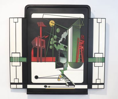 Louis GYSEBRECHTS (1932) composition moderne
Poids:...