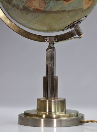 PAUL DUPRE-LAFON (1900-1971) GLOBE TERRESTRE...