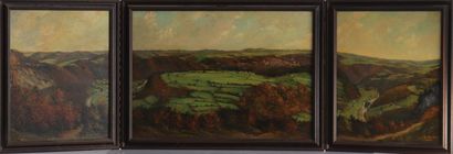 Triptyque signé Hurlet P
Poids: 6.00 kg
Région:...
