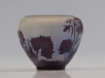 Emile Gallé vase à décor de fleurs
Poids:...