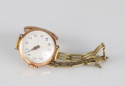 Montre bracelet en or jaune (18k) et (21.8gr)
Poids:...