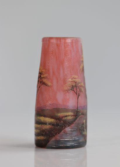 Lamartine vase, c1910 Legras & Cie., Saint-Denis,...