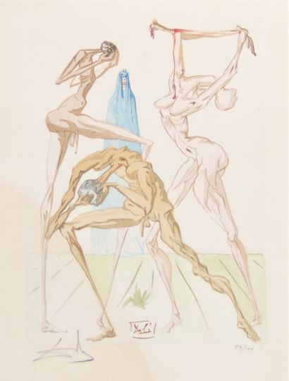 Salvador Dali. « The Sodomites ». La Divine...