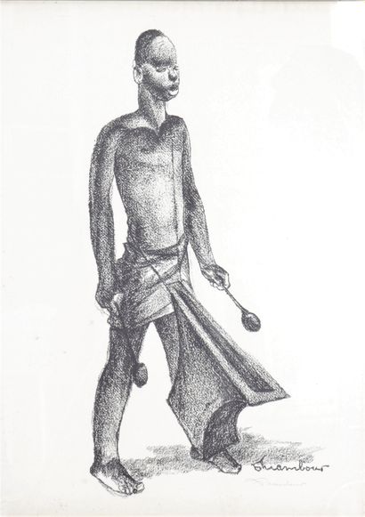 Auguste MAMBOUR (1896-1968) lithographie...