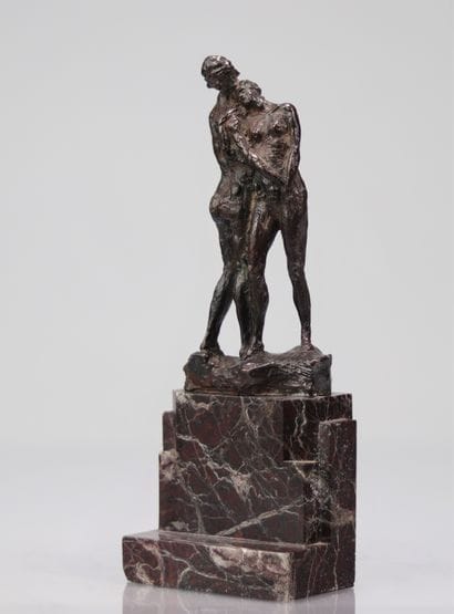 Ph. Wolfers Bronze à la cire perdue Art Déco...