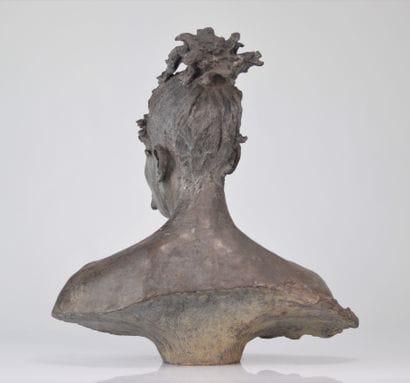 Arthur STRASSER (1854-1927) buste en bronze...