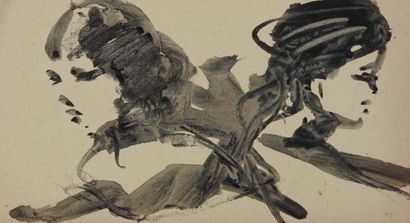 Leonor FINI (1907-1996) aquarelle 