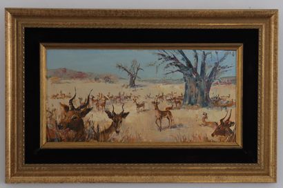 Paul DAXHELET (1905-1993) deux huiles sur...