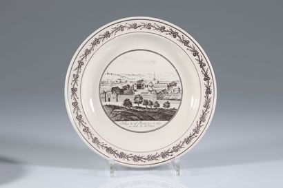 Vielle Andenne série de 12 assiettes en faïences...