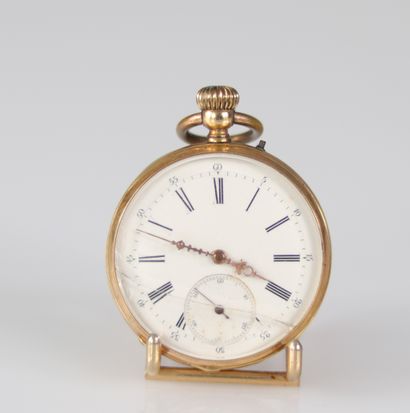 Montre à gousset en or jaune (18k) (77.4gr)
Poids:...