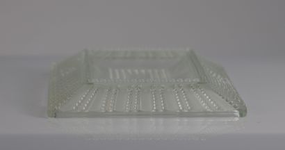 Coupe Art deco rectangulaire décor 