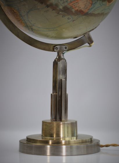 PAUL DUPRE-LAFON (1900-1971) GLOBE TERRESTRE...