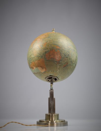 PAUL DUPRE-LAFON (1900-1971) GLOBE TERRESTRE...