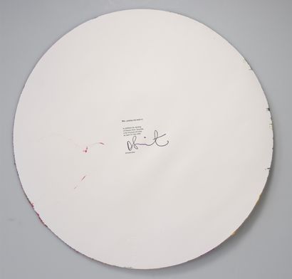 Damien Hirst. 2009. Cercle. Spin Painting,...