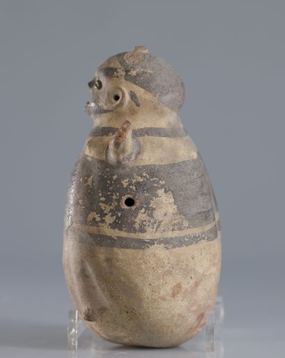 Urne funéraire anthropomorphe Chancay , Pérou,...