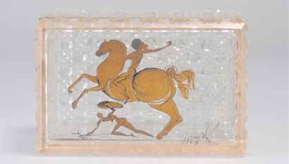 Salvador Dali. 1958. « Le cavalier ». Sérigraphie...