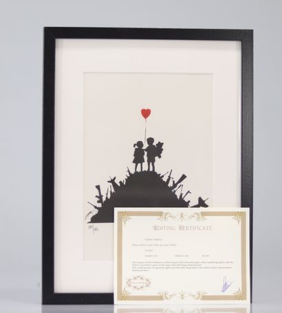 BANKSY (né en 1974), d'après Kids on gun...