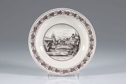 Vielle Andenne série de 12 assiettes en faïences...