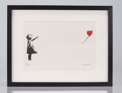 BANKSY (né en 1974), d'après Girl with a...