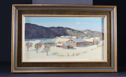 Fernand VETCOUR (1908-2001) Oil 