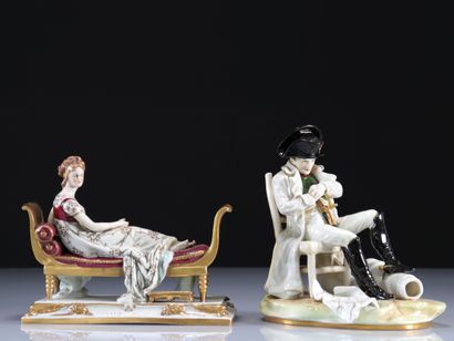 Porcelain from Saxony Napoleon and Josephine
Weight:...