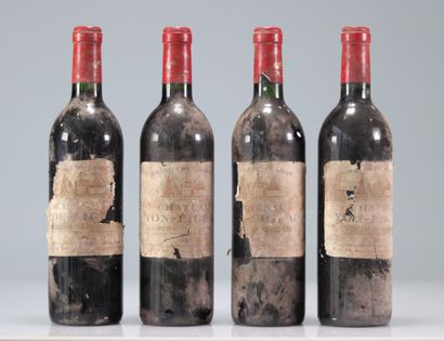 Lot de 4 Château YON FIGEAC (Saint-Emilion)...