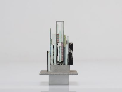 Sculpture de Gérard Koch(1926-2014). Métal,...