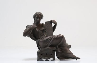 Sculpture en bronze
Poids: 3.23 kg
Dimensions:...