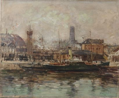 Maurice LÉVIS (1860-1940) Huile sur toile...