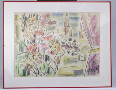 GEN PAUL (1895-1975) crayolor 