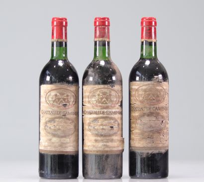 Lot de 3 Château CAMENSAC (Médoc)1981
Poids:...