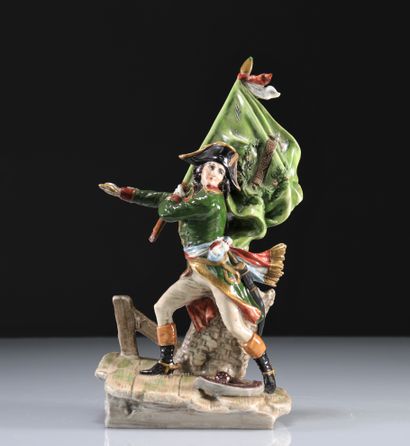 Saxon porcelain group depicting Napoleon
Weight:...