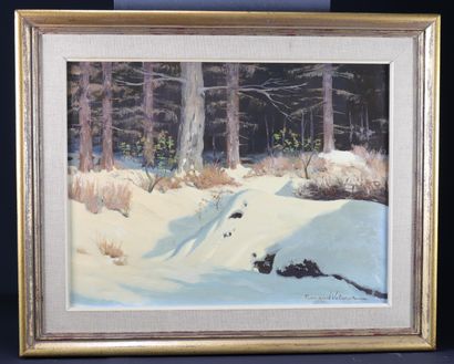 Fernand VETCOUR (1908-2001) Oil 