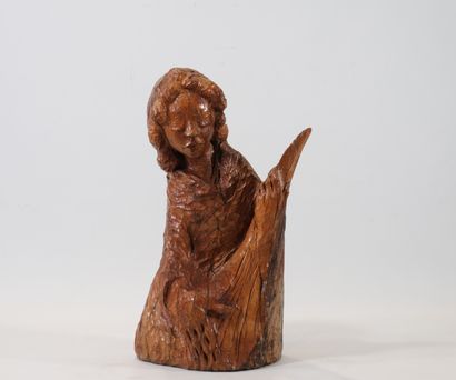 Sculpture en bois travail probablement Luxembourgeois
Poids:...