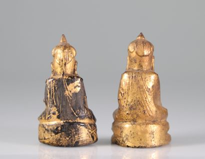 Pair of small Burmese Buddhas
Weight: 125...