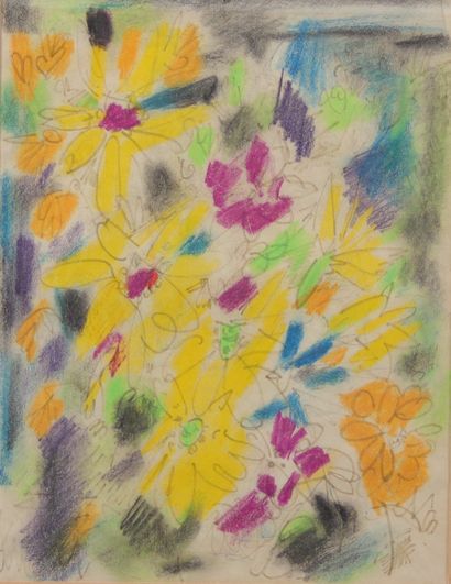 GEN PAUL (1895-1975) crayon 
