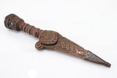 18th century Tibetan wooden Vajra dagger
Weight:...