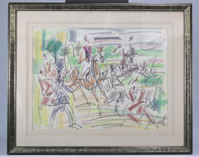 GEN PAUL (1895-1975) crayolor 