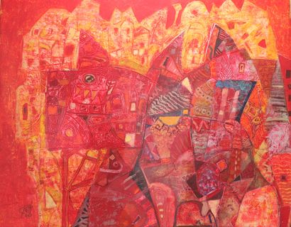 Sasho Kostov. Oil on canvas. Signed.
Weight:...