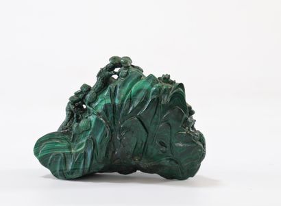 Malachite sculpture china Qing period
Weight:...