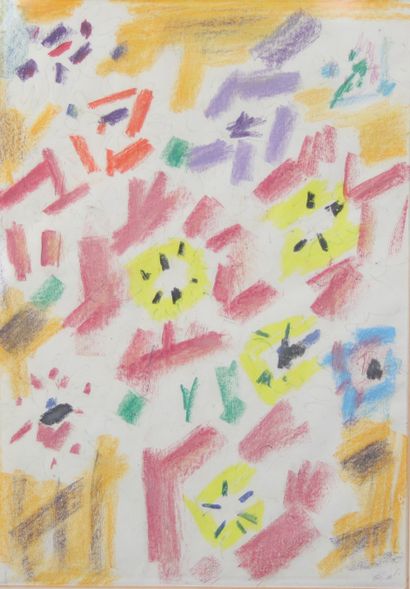 GEN PAUL (1895-1975) crayon 