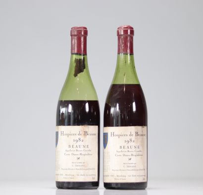 Lot de 2 Hospices de Beaune (Beaune) 1982
Poids:...